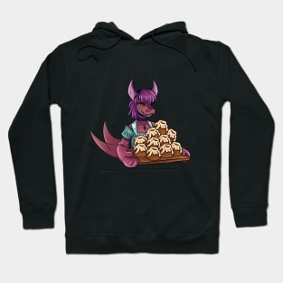 Cute Kobold Offers Sweetrolls Hoodie